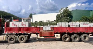 合肥 芝麻灰花岗岩地铺石出货日常