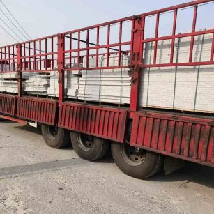 合肥 白麻荔枝面外墙干挂，工厂装车日常