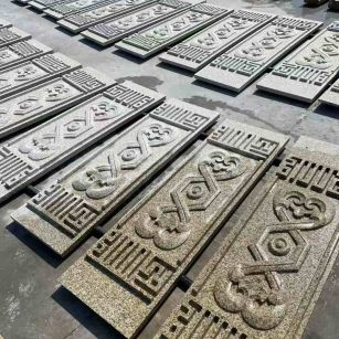 合肥 黄金麻花岗岩外墙雕刻板