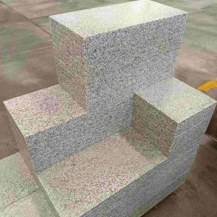 合肥 白麻花岗岩荔枝面地铺石