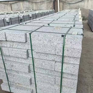 合肥 白麻花岗岩路沿石，弧形路沿石，道牙石，马路牙子，界石，路缘石，平沿石，直岩石，平缘石等