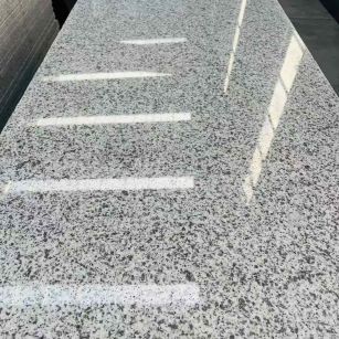 合肥 白麻花岗岩光面毛板