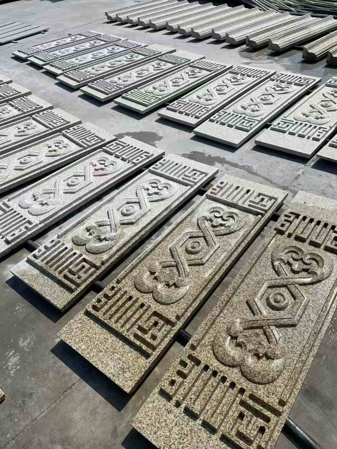 合肥 黄金麻花岗岩外墙雕刻板