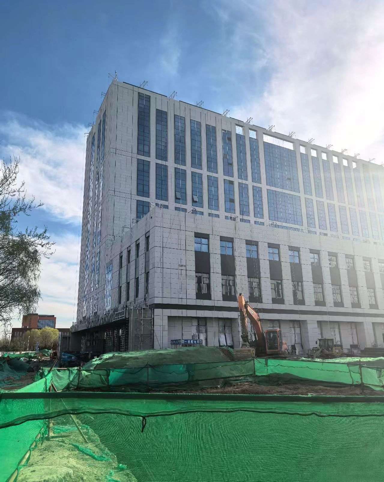 合肥 白麻花岗岩石材外墙干挂