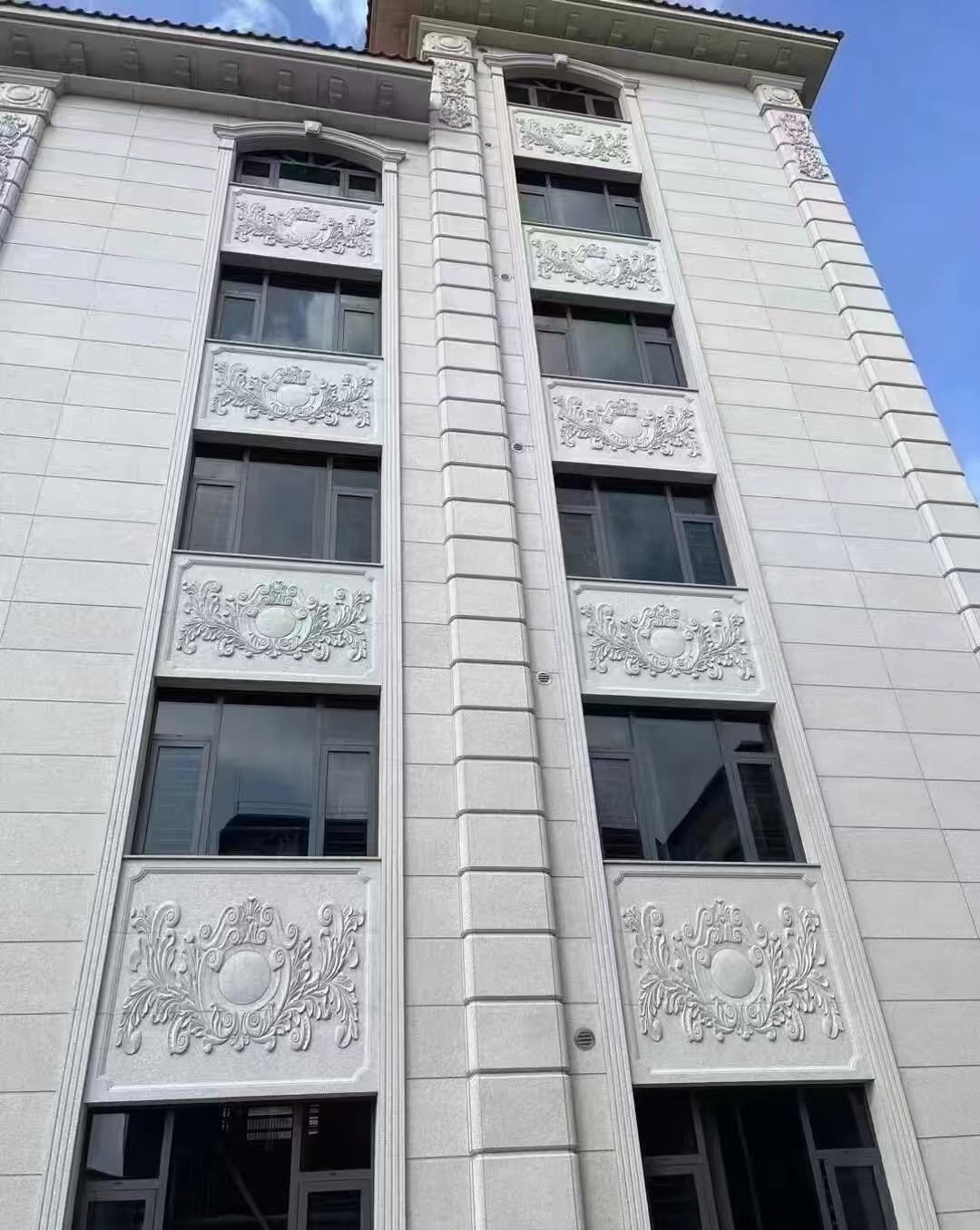 合肥 白麻荔枝面花岗岩别墅外墙干挂