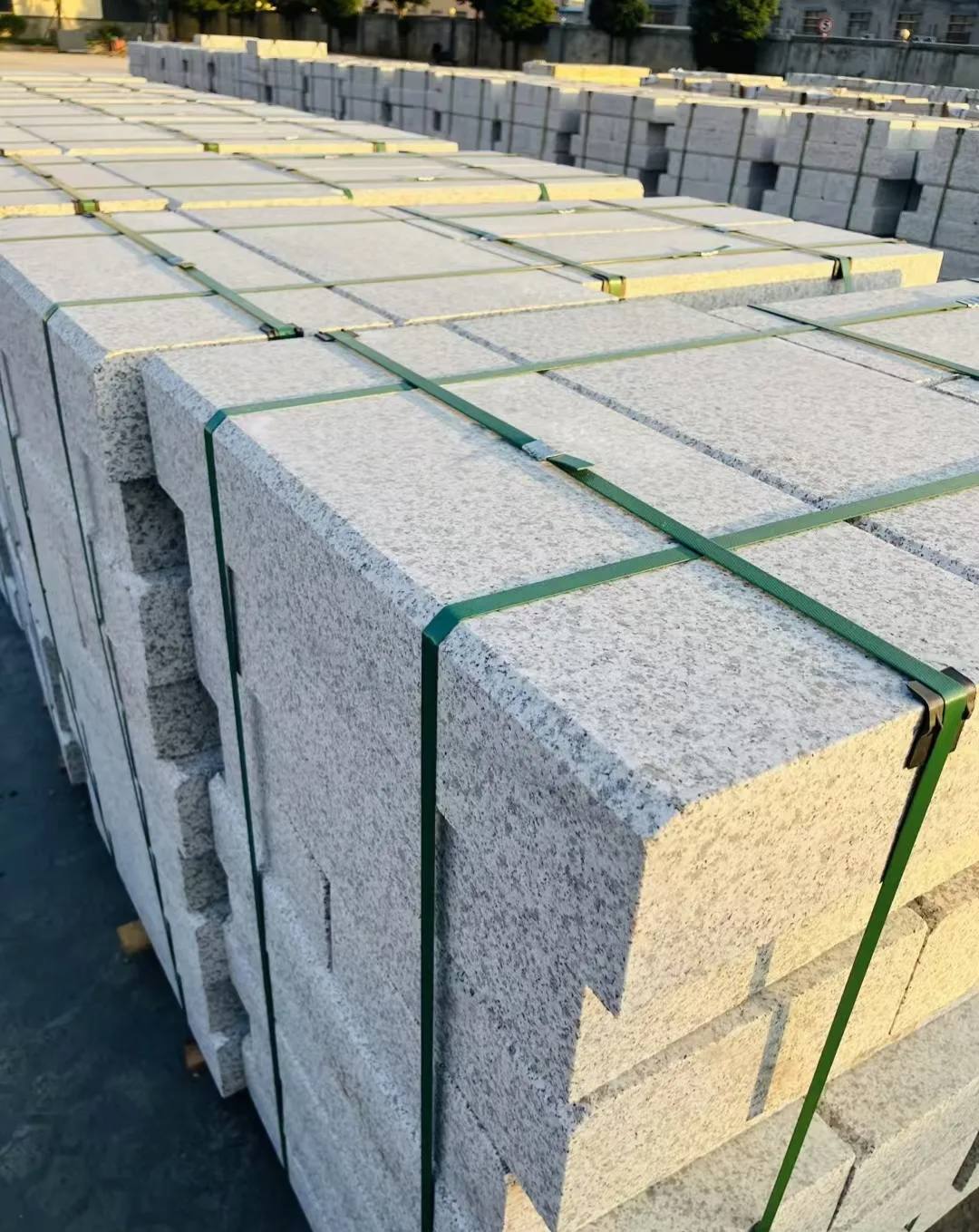 合肥 白麻花岗岩路沿石，马路牙子，路缘石，平石，立缘石等