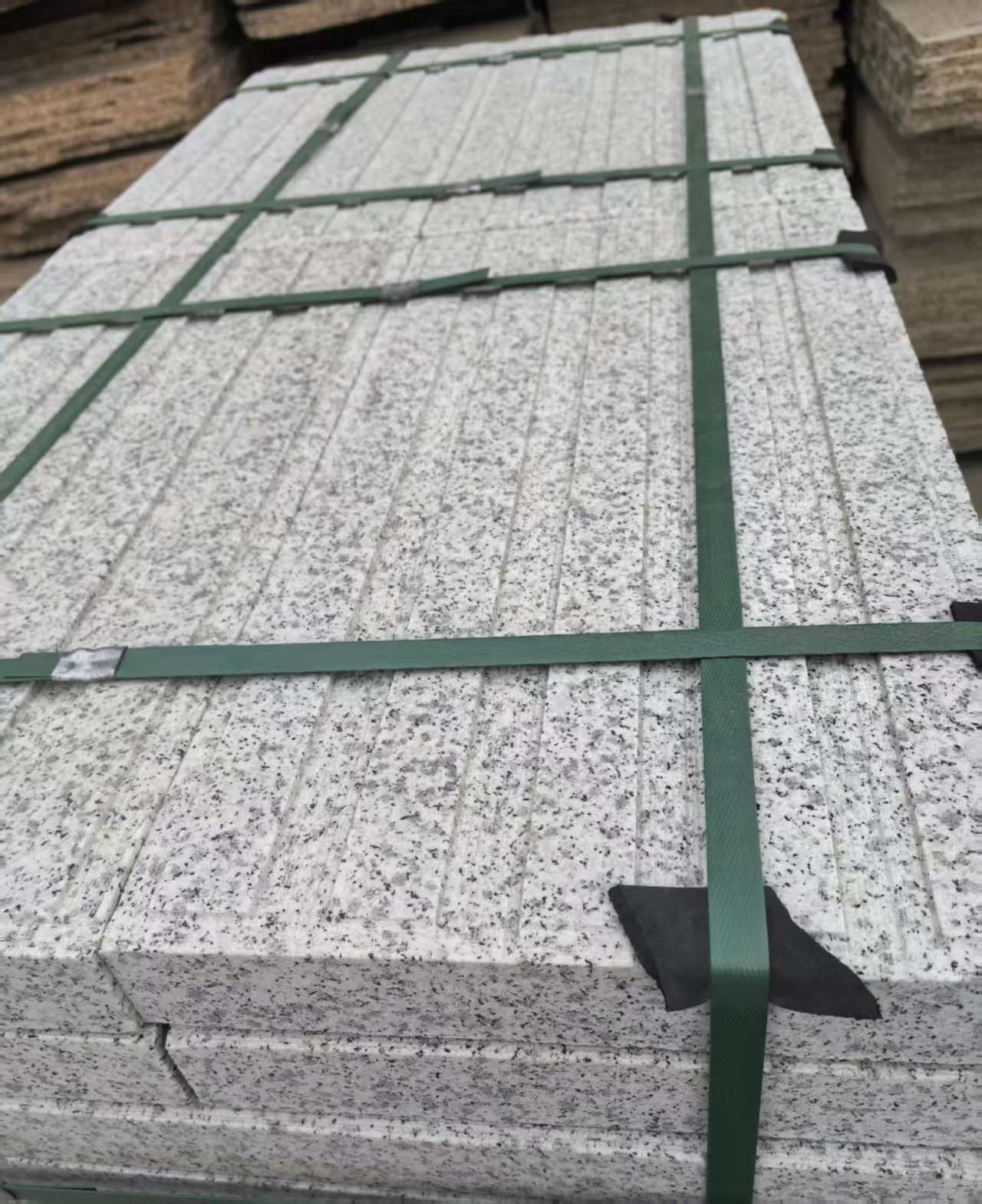 合肥 白麻花岗岩直行盲道石，盲条，地铺石