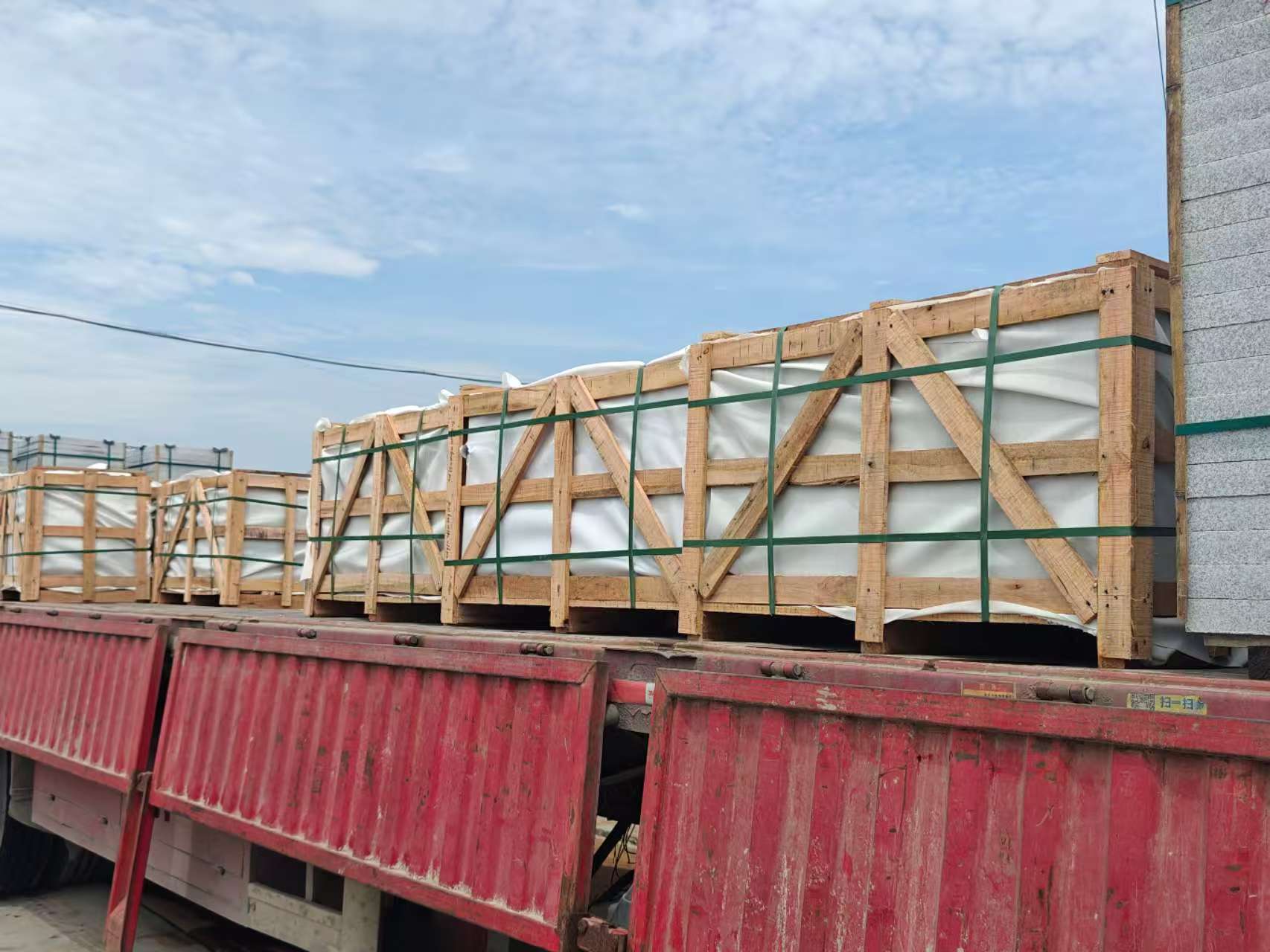 合肥 芝麻白花岗岩地铺石出口专车-泰国游